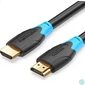 Kép 1/3 - Vention HDMI 1.4, (fekete), 10m, kábel