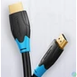 Kép 3/3 - Vention HDMI 1.4, (fekete), 10m, kábel