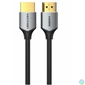 Kép 2/3 - Vention HDMI/M ->HDMI/M (ultravékony, HD, alu,szürke), 1,5m, kábel