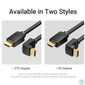 Kép 3/3 - Vention HDMI, (270 Fokos, jobbra), 3m, kábel