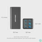 Kép 2/2 - Vention 6-port 4*USB-C+2*USB-A (asztali,140W,fekete,GAN), töltő