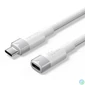 Kép 1/4 - Vention USB-C 3.2/M -> USB-C 3.2/F, 0,5m,(hosszabbító, fehér, Gen2, 10Gbps), kábel