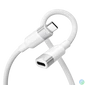 Kép 2/4 - Vention USB-C 3.2/M -> USB-C 3.2/F, 0,5m,(hosszabbító, fehér, Gen2, 10Gbps), kábel