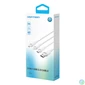 Kép 2/3 - Vention USB-A 2.0/M -> USB-C/Lightning/Micro USB-B, 1,5m,(fehér,3A,3in1), kábel