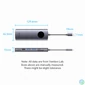 Kép 2/5 - Vention USB-C -> DP/HDMI/USB 3.0*2/USB 2.0/RJ45/SD/TF/PD MST, dokkoló