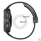 Kép 1/3 - Samsung Galaxy Watch 7 Ultra mágneses szil. óraszíj,24mm,Fekete