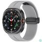 Kép 4/5 - Samsung Galaxy Watch 7 Ultra mágneses szil. óraszíj,24mm,V.szürk