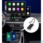 Kép 2/4 - Vezeték nélküli carplay adapter, Fekete