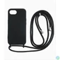 Kép 1/4 - Iphone 16e TPU+PC fekete tok,Fekete zsinórral