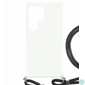 Kép 3/4 - Sam S25 Ultra TPU+PC Átlát.tok,Fekete zsinórral
