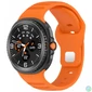 Kép 1/4 - Samsung Galaxy Watch 8/Classic bordázott óraszíj,22mm,Narancs