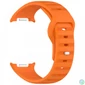 Kép 3/4 - Samsung Galaxy Watch 8/Classic bordázott óraszíj,22mm,Narancs
