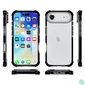 Kép 4/4 - iPhone 17 Air ütésálló szilikon hátlap, Fekete