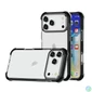 Kép 2/4 - iPhone 17 Pro ütésálló szilikon hátlap, Fekete