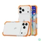 Kép 2/4 - iPhone 17 Pro ütésálló szilikon hátlap, Narancs