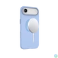 Kép 1/4 - Mágneses puha szilikon tok, iPhone  Air, V.kék