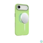Kép 1/4 - Mágneses puha szilikon tok, iPhone  Air, Neonsárga