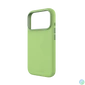 Kép 2/4 - Mágneses puha szilikon tok, iPhone 17 Pro Max, Neonsárga