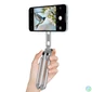 Kép 2/4 - Cellect alumínium tripod selfie stick összecsukható, Ezüst