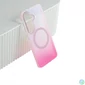 Kép 2/4 - Samsung S26 Plus mágneses tok, Pink-Átlátszó