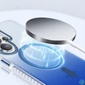 Kép 4/4 - Samsung S26 Ultra mágneses tok, Kék-Átlátszó