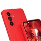 Kép 3/3 - Samsung A57 mágneses szilikon tok, Piros