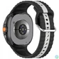 Kép 2/4 - Samsung Galaxy Watch 8/Classic óraszíj szürke csíkokkal,22mm