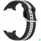 Kép 3/4 - Samsung Galaxy Watch 8/Classic óraszíj szürke csíkokkal,22mm