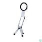 Kép 2/4 - Mágneses mini alumínium tripod selfie stick összecsukható, Ezüst