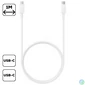 Kép 1/4 - Samsung C-to-C kábel, (5A), Fehér
