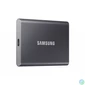 Kép 1/4 - Samsung T7 hordozható SSD, 2TB, USB 3.2,Szürke