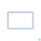 Kép 2/4 - Samsung Galaxy Tab S11 ütésálló Frame Cover, kék