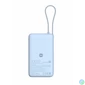 Kép 2/4 - Xiaomi Power Bank 10000mAh beépített usb-c kábel világos kék BHR