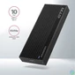 Kép 2/8 - AXAGON EEM2-GTR THIN RIB SUPERSPEED+ USB-C - NVME M.2 külső ház, fekete