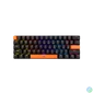 Kép 1/8 - Baracuda DOLPHIN-B/BL-US, BGK-03121B/BL-US, fekete mechanikus gamer billentyűzet kék kapcsolóval, angol