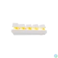 Kép 4/6 - Baracuda DOLPHIN-W/R-US, BGK-03211W/R-US  fehér mechanikus gamer billentyűzet piros kapcsolóval, angol