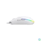 Kép 3/7 - BARACUDA BGM-112W CRAB-W vezetékes gamer egér, 3600dpi, fehér