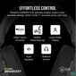 Kép 6/6 - CORSAIR Vezeték Nélküli Headset, HS55 WIRELESS Gaming, 7.1 Hangzás, fekete