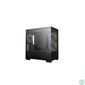 Kép 2/3 - DEEPCOOL Ház Micro ATX CG380 3F, Tápegység nélkül, Fekete, Üvegfalú