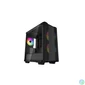 Kép 2/2 - DEEPCOOL Ház Micro ATX CC360 ARGB Tápegység nélkül, Fekete Üvegfalú