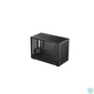 Kép 1/2 - DEEPCOOL Ház Micro ATX CH260, Tápegység nélkül, Fekete, Üvegfalú