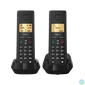 Kép 2/11 - GIGASET DECT telefon, PURE 200 Duo, fekete