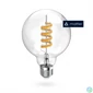 Kép 1/3 - HAMA 176644, OKOS WIFI LED IZZÓ, MATTER, E27, GLOBE, RGBW FILAMENT, 4,9W