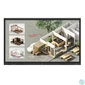 Kép 1/4 - LG 16/7 Interaktív tábla 65" 65TR3DQ-B, 3840x2160, 400 nit, HDMIx3/DP/VGA/RS-232C/RJ45/USBx5/USB-Cx2