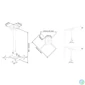 Kép 11/13 - MULTIBRACKETS Mennyezeti konzol, M Universal Projector Ceiling mount 600-1000 with Fine tune