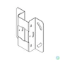 Kép 2/5 - MULTIBRACKETS Mennyezeti konzol, M Universal Projector Ceiling Mount 900-1600 with Finetune