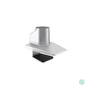 Kép 1/7 - MULTIBRACKETS Kiegészítő asztali konzolhoz, M Gas Lift Single Desk Clamp Silver