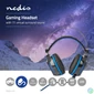 Kép 7/9 - Nedis GHST500BK USB gamer headset, 7.1 térhatás, LED világítás, 2,1m kábel