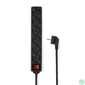 Kép 1/2 - Nedis ESOC650F2BK 6 aljzatos kapcsolós (6-os) elosztó, 5 m, 3680 W, 16 A