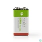 Kép 1/2 - Nedis BANM9HF91B, 6LR61 NIMH akku 8,4V 250mAh, 1db/csomag